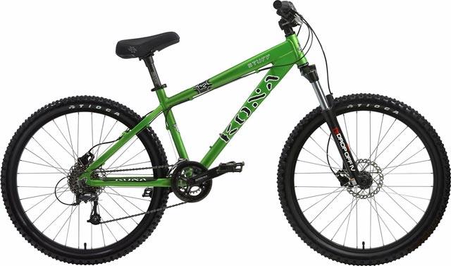 green kona bike