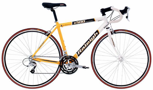 raleigh r500 road bike