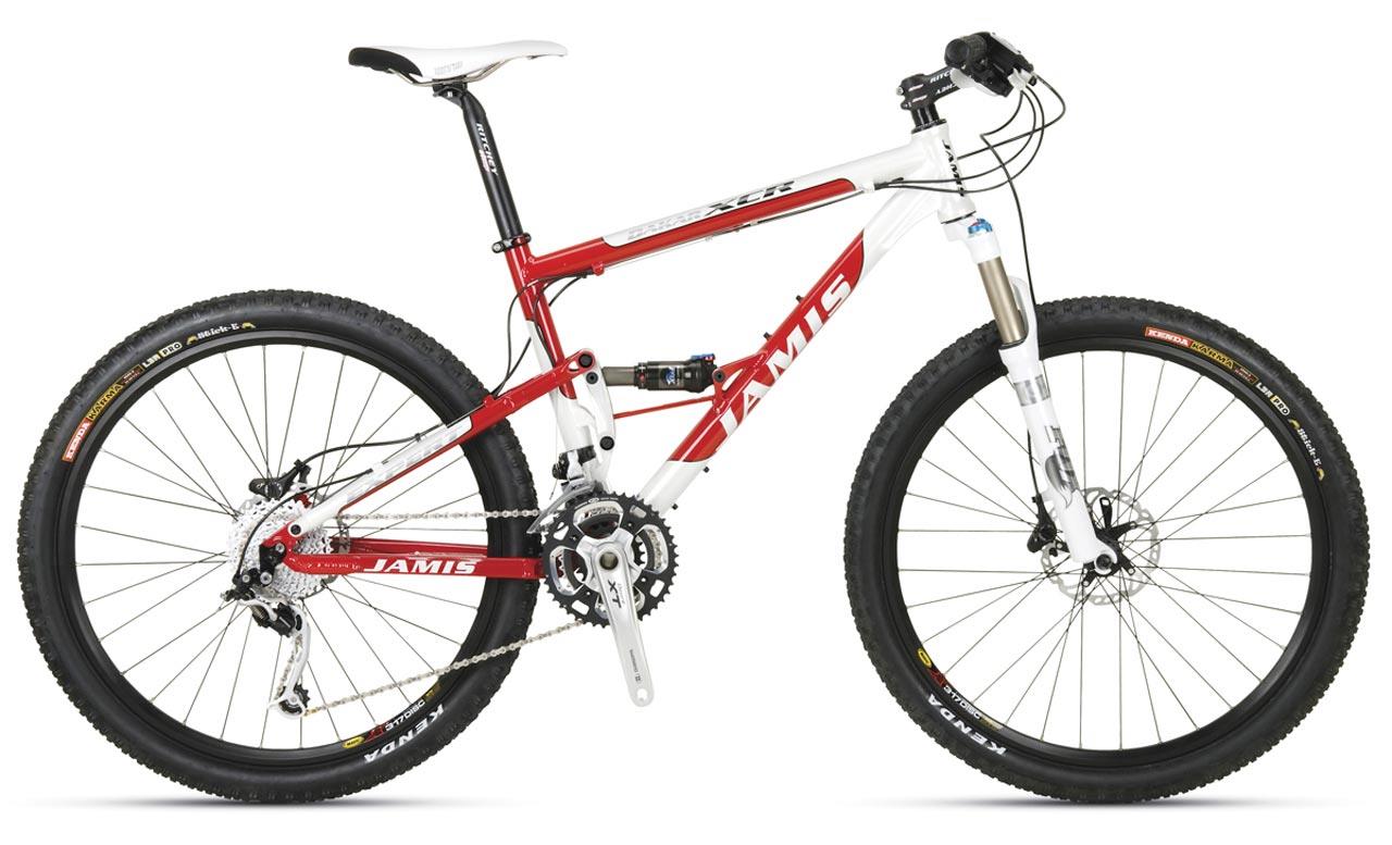 mountain bike black and red